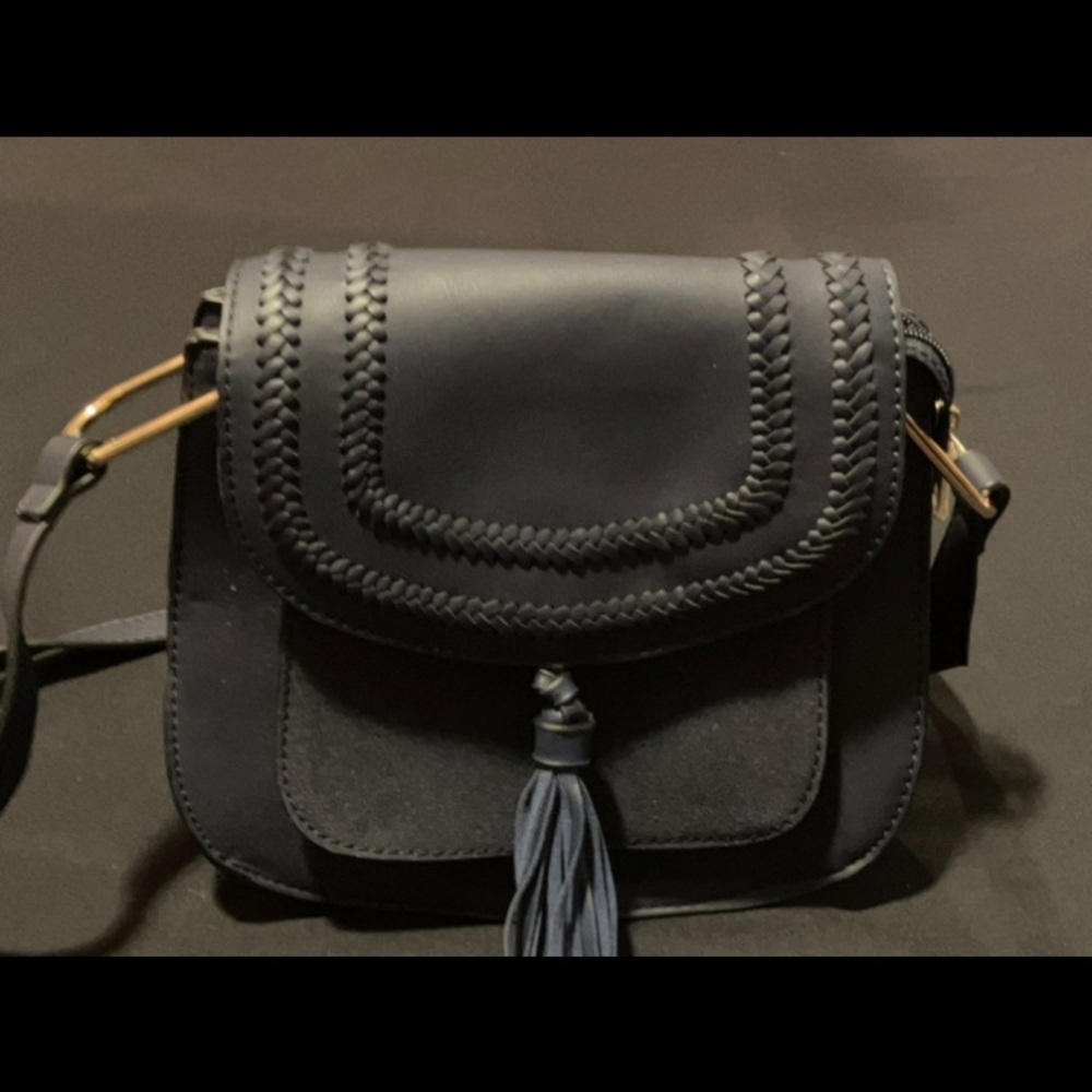 Genuine blue leather designer purse. New and gorgeous - Picture 2 of 5